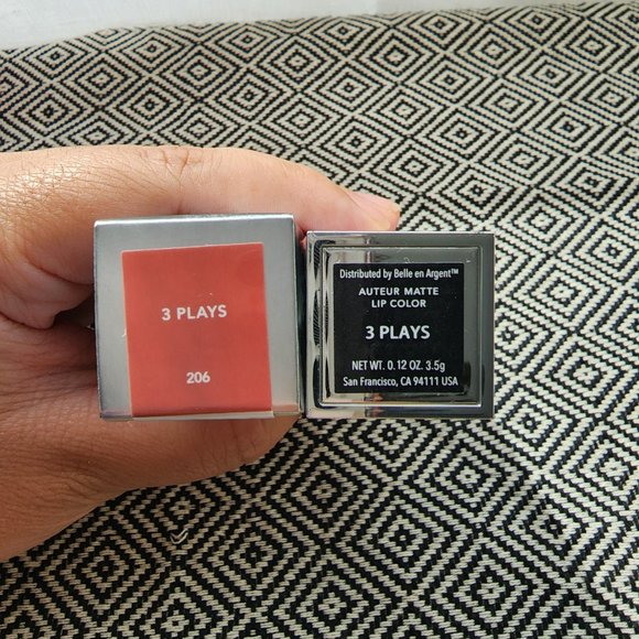 Lipstick Bundle Tarte Sugar Rush Velvet Lipstick Belle en Argent Auteur Matte - Picture 4 of 9